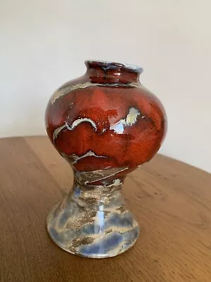 Buy Anita Harris Black Ryden Ceramic Vase In Pristine Condition. Rare Piece • 250£