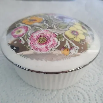 Buy Wedgwood Floral Lustre Trinket Box,  • 5£