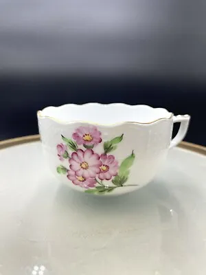 Buy Vintage Herend Porcelain Hand Painted Tea Cup Pattern Pink Flowers LN • 22.72£