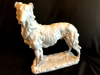Buy Herend Porcelain Large White Russian Greyhound Figurine Artist Signed 5358 • 948.35£