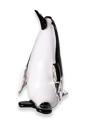 Buy Murano Art Glass Penguin Figurine Sculpture With Original Tag • 600.31£