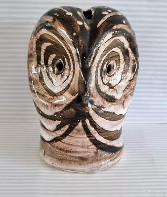 Buy Vintage David Sharp Rye Pottery Owl Money Box Studio Pottery Vintage 1970s • 10£