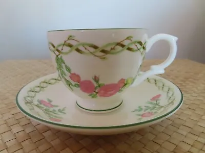 Buy Vintage LAURA ASHLEY Floral Tea Cup & Saucer From 1989 - Excellent Condition • 10£