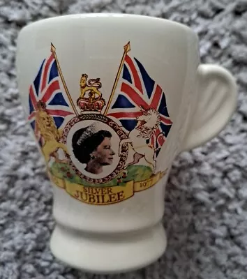 Buy The Ovaltine Pottery - Silver Jubilee 1952 - 1977 Commemorative Mug, new Unused • 10£