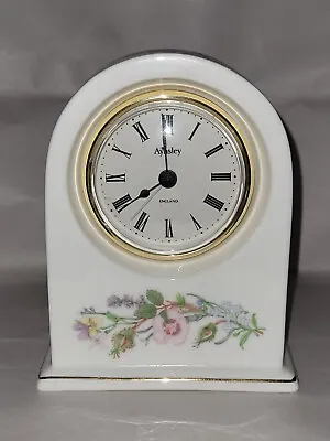 Buy Aynsley Wild Tudor Alarm Clock Bone China Tested Works No Chips • 17.95£