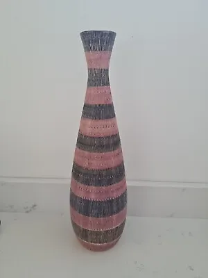 Buy *RARE* Bitossi Large SETA Sgraffito Vase Tall Aldo Londi 60s 70s Italy Italian • 675£