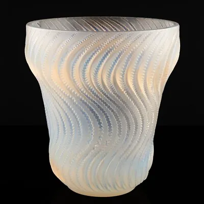 Buy Rene Lalique Actinia Opalescent Vase Designed 1934 • 4,315£