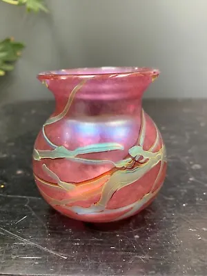 Buy Okra Art Glass Posy Vase • 12£