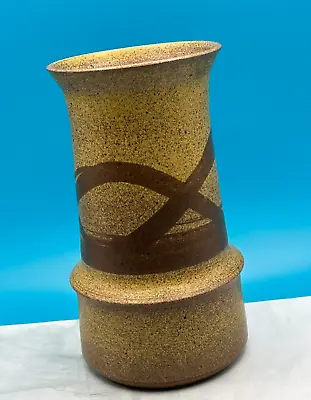 Buy Vintage Hand Thrown POG Crafts Pottery Vase Stamped • 10.51£