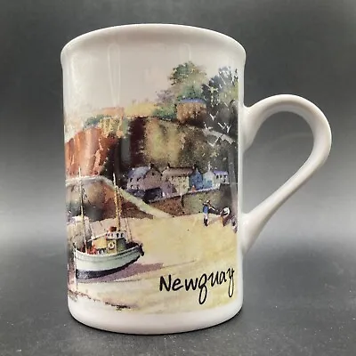 Buy Presingoll Pottery Newquay Harbour Ceramic Mug Cornwall • 19.95£