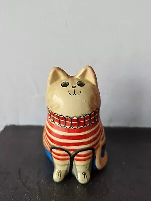 Buy Vintage Joan De Bethel Rye Pottery Cat Ornament 10cm • 29.99£