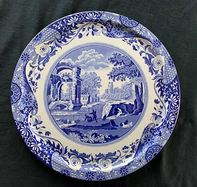 Buy SPODE : Italian : Cake Plate : Blue & White Bone China • 22.50£