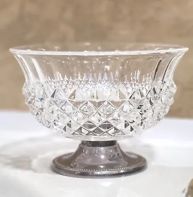 Buy Vintage Mayell Crystal Diamond Cut Crystal Glass Small Vase • 4.50£