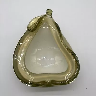 Buy Mid Century Murano Italian Blown Glass Pear Alfredo Barbini READ • 61.18£