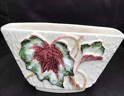 Buy Rare Vintage Sylvac Begonia Rex Leaf Design Mantel Vase-Planter 3869 • 18£