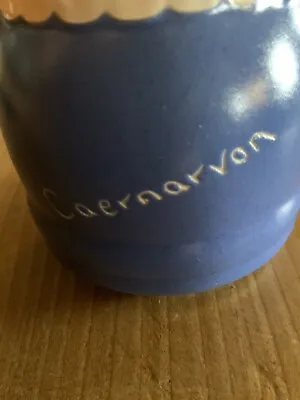 Buy Vintage Devon Blueware Caernarvon Cream Jug • 2.99£