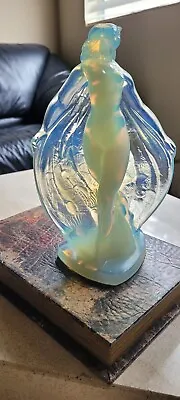 Buy Sabino Opalescent Glass Figurines ISADORA, Excellent Condition, Signed • 1,151.64£