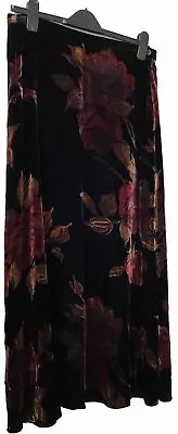 Buy Laura Ashley Velvet Skirt 16. • 2.20£