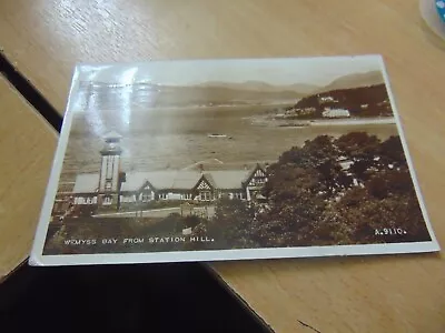 Buy Vintage Postcard Wemyss Bay From Station Hill, 1958, Renfrewshire • 1.99£