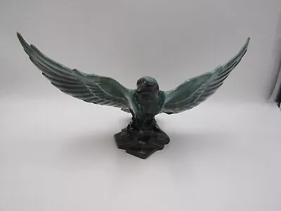 Buy Green Eagle Decorative - Blue Mountain Pottery Style Ornament Figurine  • 10.33£