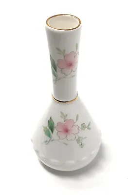 Buy Vintage Fenton Bone China Bud Vase, Rose Pattern • 4.99£