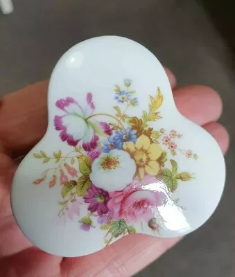 Buy Floral Design Bone China Trinket Box By Hammersley Made In England (pre-owned ) • 9.99£