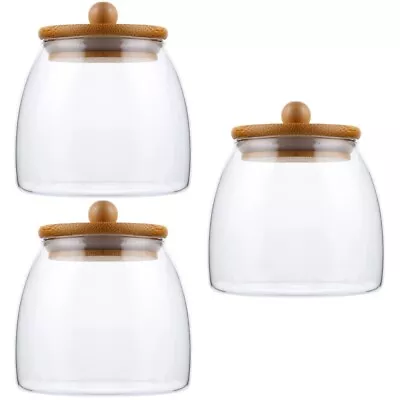 Buy Glass Sealed Canister Glass Jar Lid Small Glass Canister Lid • 33.94£