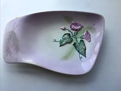 Buy Vintage Carltion Ware Hand Painted Australian Design Floral Pink Plate • 6.75£
