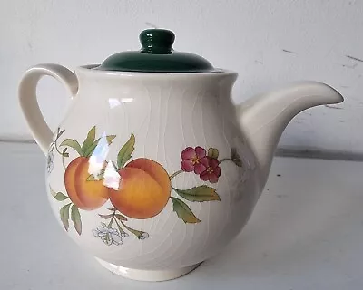 Buy Vintage Cloverleaf Peaches And Cream Teapot - 1970s  • 11.99£