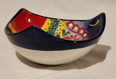 Buy Del Rio Salado Ceramic Pottery Handmade In Spain Small Dish Bowl • 7.57£