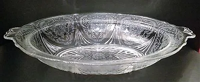 Buy Royal Lace Crystal Depression Glass Oval Bowl • 19.18£