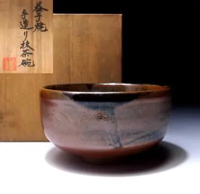 Buy $RF98 Japanese Pottery Tea Bowl, Mashiko Ware By Famous Potter, Takumi Nakayama • 15.81£