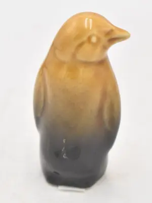 Buy Vintage Studio Pottery Penguin Figurine Statue Ornament Brown • 9.95£