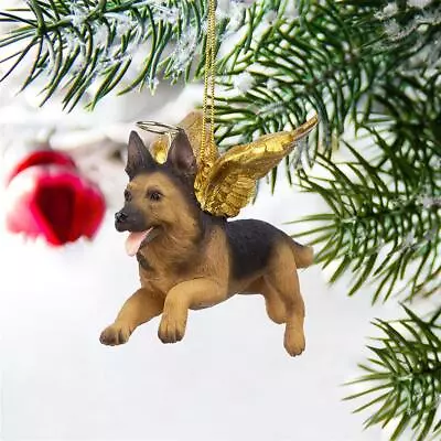 Buy Design Toscano Honor The Pooch: German Shepherd Holiday Dog Angel Ornament • 16.05£