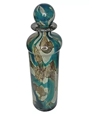 Buy Vintage Michael Harris For Mdina Signed Handblown Glass Decanter And Stopper • 119.88£