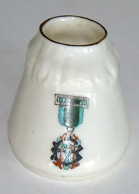 Buy Foley Crested China Norse Hoof - Medal For Victoria Hospital Blackpool C.WW1 • 19.99£