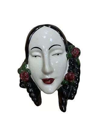 Buy Lorna Bailey Old Ellgreave Pottery Ladies Face Art Deco • 42£