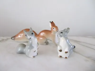 Buy 3 Pcs Collectible Lomonosov Porcelain  Forest Animals Home Decorative Figurines • 62.34£