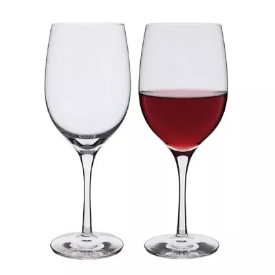 Buy Dartington Lead Clear Crystal Wine Master Chef's Taster Red Wine Glass Set Of 2 • 55£