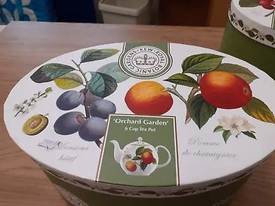 Buy Royal Botanic Gardens Kew Orchard Garden Porcelain 6 Cup Teapot • 10£