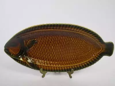 Buy Large Sarreguemines France Ceramic Fish Plate, Approx. 54.5 X 26 Cm 1G6554 • 3.42£
