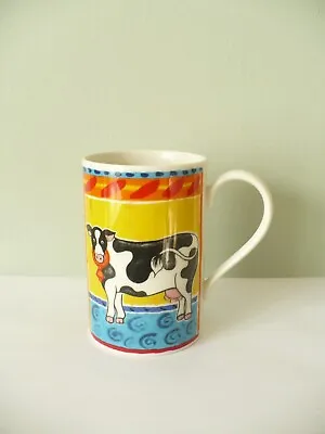 Buy Dunoon Farm Yard Cow & Goose Mug Designed By Jane Brookshaw • 5£