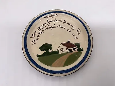Buy Longpark Pottery - Torquay Ware - Teapot Stand - Hornsea -  Scandy With Motto • 22.50£