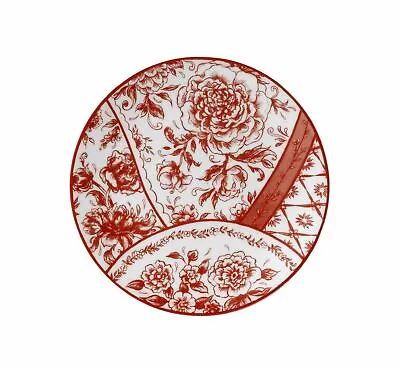 Buy Royal Crown Derby Victoria's Garden Red 16cm Plate (full Cover) New 1st Quality • 20£
