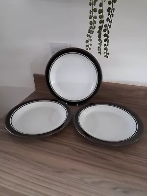 Buy Hornsea Pottery Lancaster Vitramic Contrast Dinner Plates • 19.99£