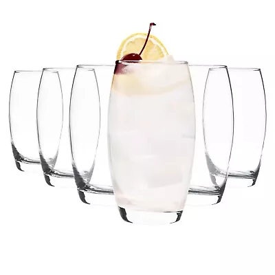 Buy 6x LAV Empire Highball Glasses Tall Glass Water Drinking Tumblers Set 510ml • 12.49£