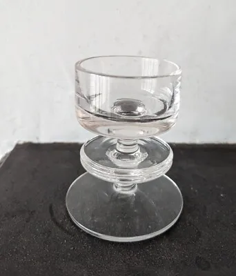 Buy Wedgwood Glass Sheringham Candlestick, Clear, One Disk • 19.99£