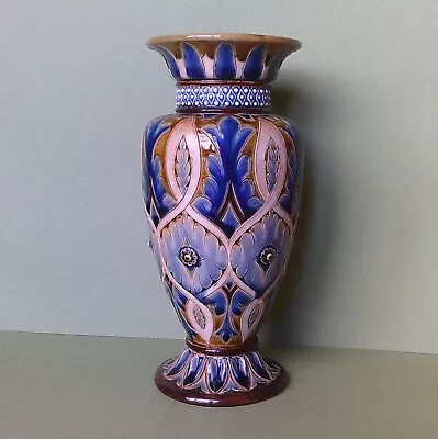 Buy Rare Emily Stormer Doulton Lambeth Vase With Incised Geometric Design 1886 • 279.99£