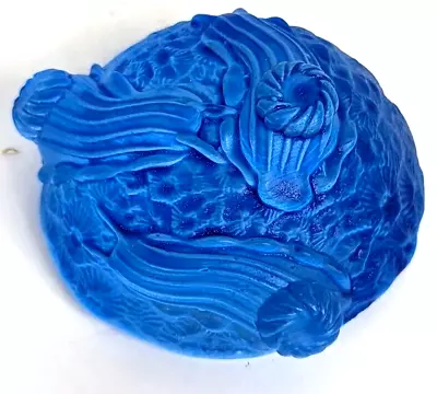 Buy Robin Lehman Blue Nudibranchs Glass Art Paperweight Aqua  • 26.47£