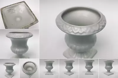 Buy Shorter & Son Small Antique White Classical Urn Vase 10cm Tall By 8cm Diameter • 9.99£